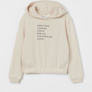 H&M toddler cropped sweatshirt!